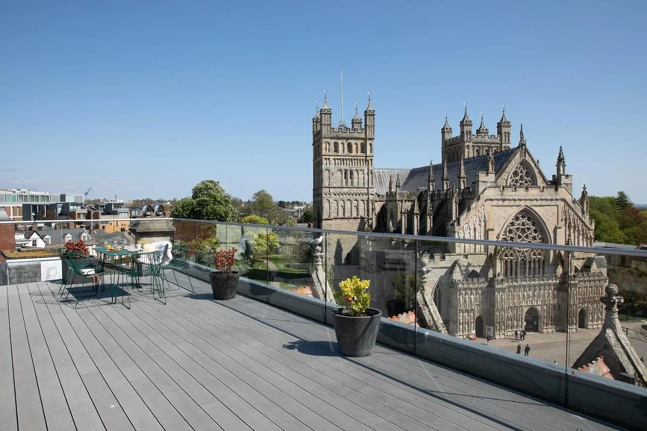 Cathedral Penthouse - Opulent, Elegant With Terrace Views Over Majestic Exeter United Kingdom